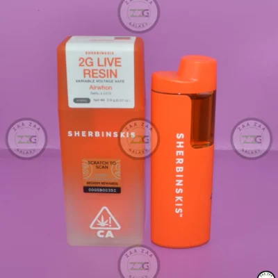 SHERBINSKIS LIVE RESIN VAPES AIRWHON