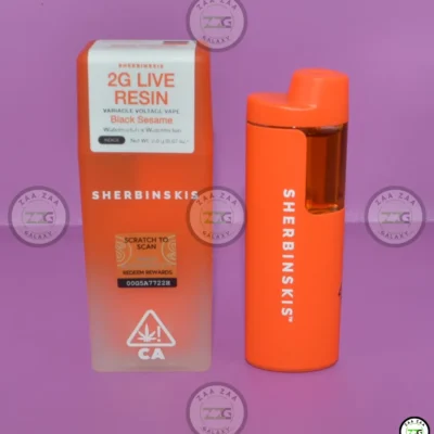 SHERBINSKIS LIVE RESIN VAPES BLACK SESAME