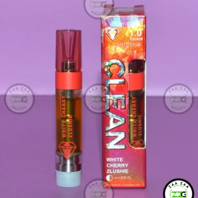 Cleans Carts Liquid Diamond Carts WHITE CHERRY ZLUSHIE