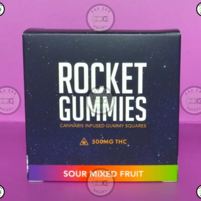 ROCKET GUMMIES SOUR MIXED FRUIT