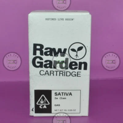 RAW GARDEN LIVE RESIN CARTS ZE CHEM