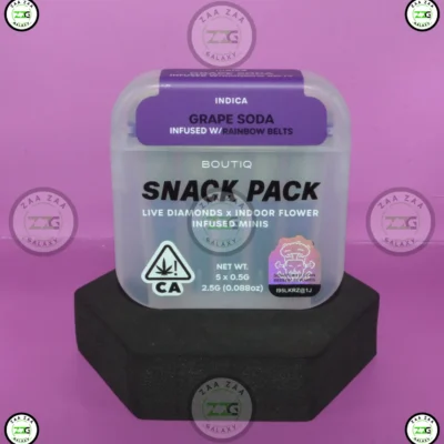 BOUTIQ GRAPE SODA X RAINBOW BELTS