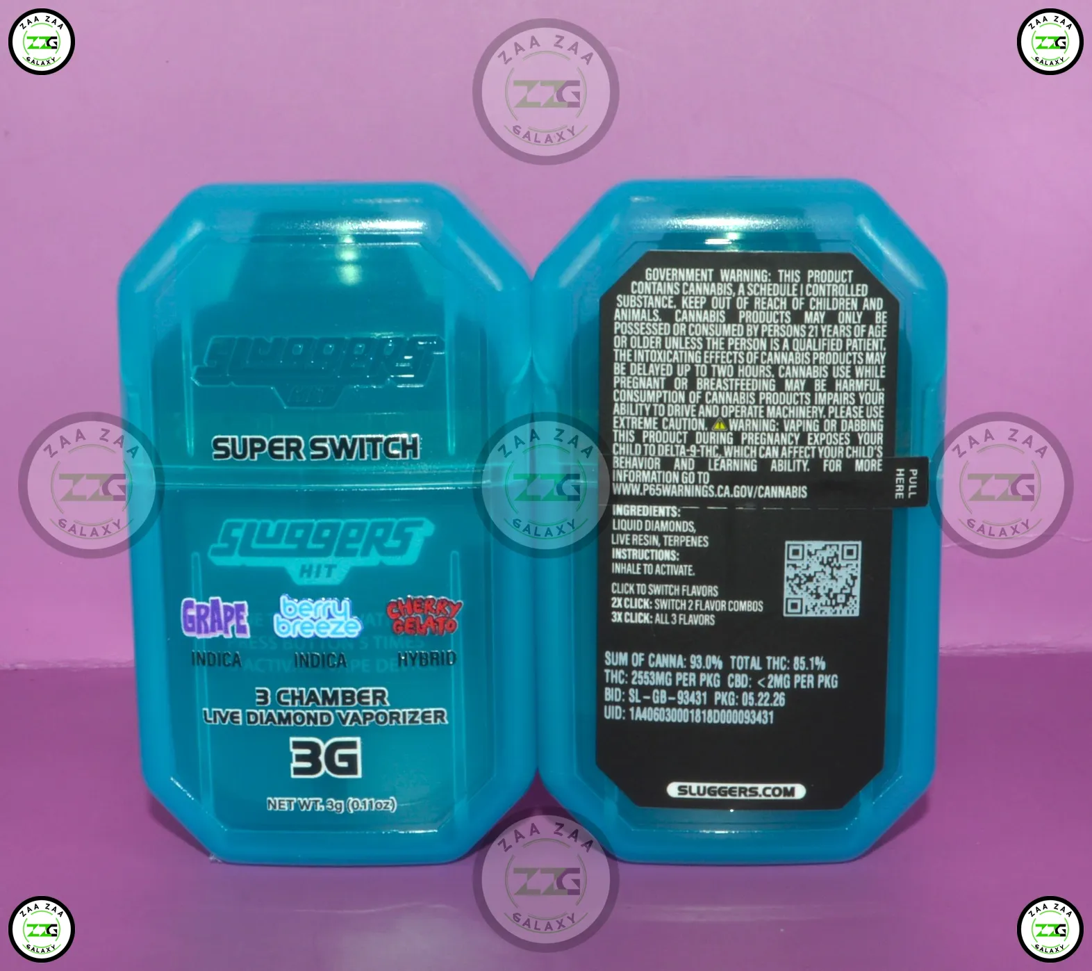 SLUGGERS HIT SUPER SWITCH