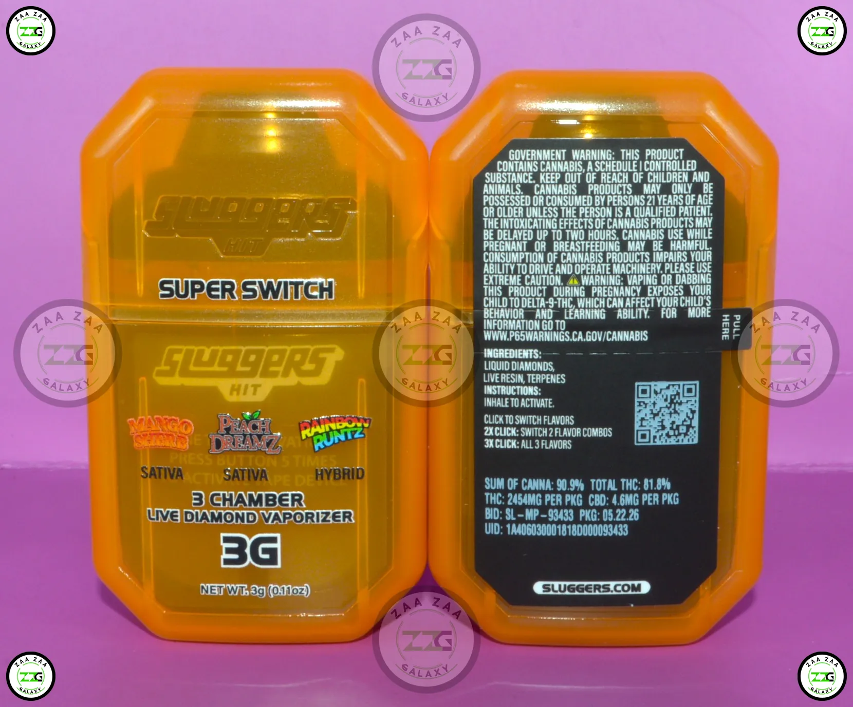 SLUGGERS HIT SUPER SWITCH