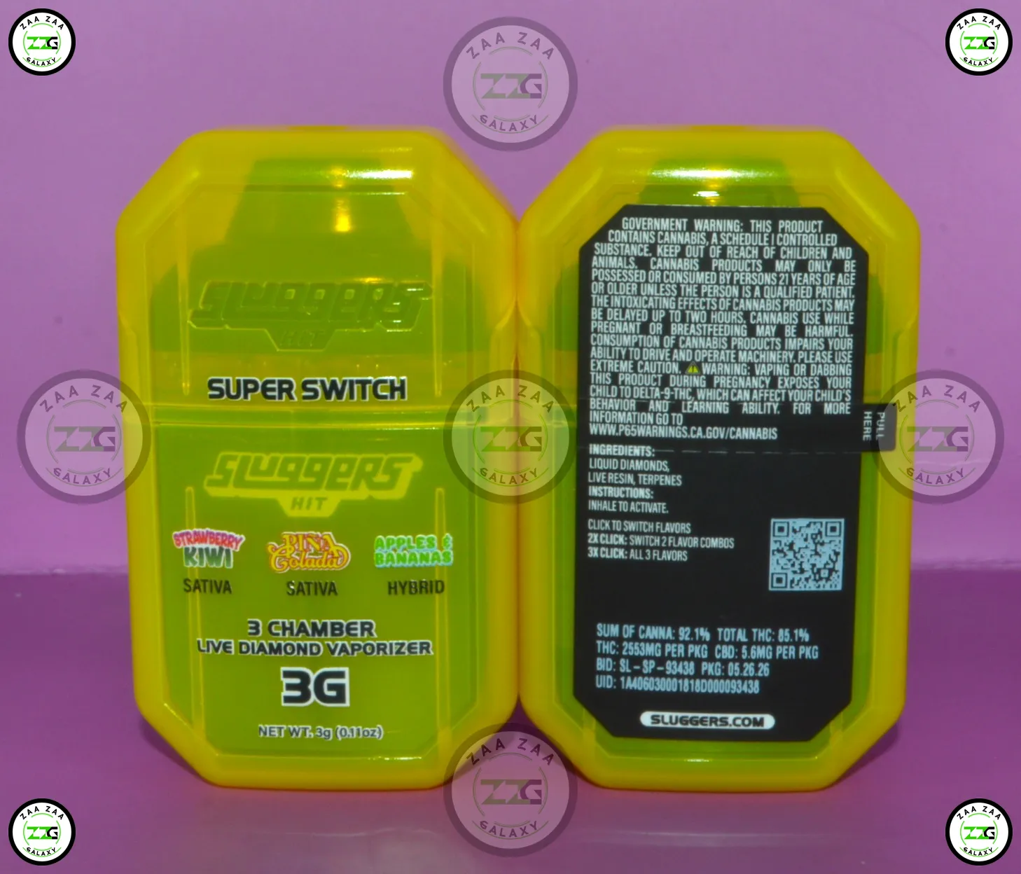 SLUGGERS HIT SUPER SWITCH