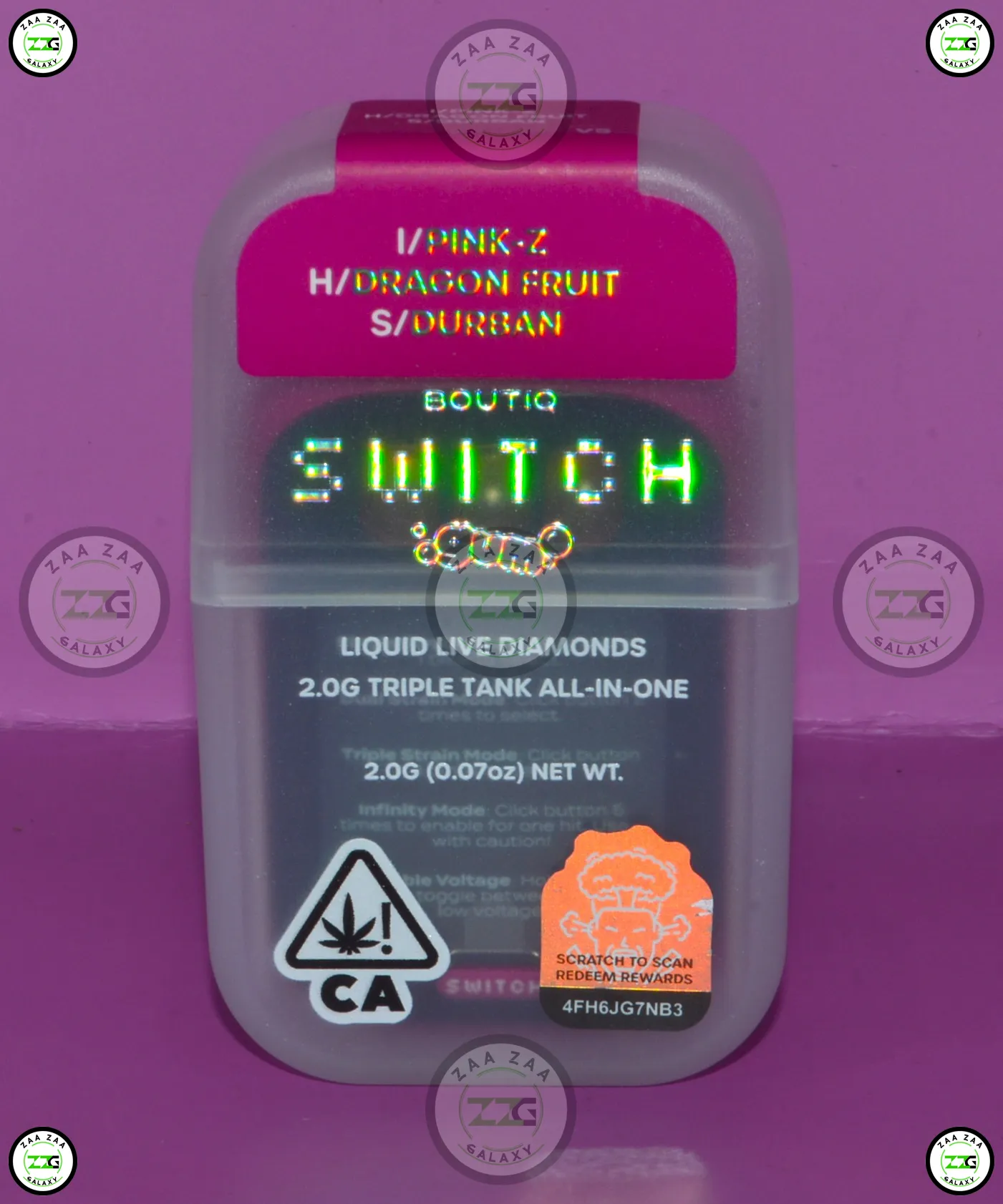 BOUTIQ SWITCH PINK Z