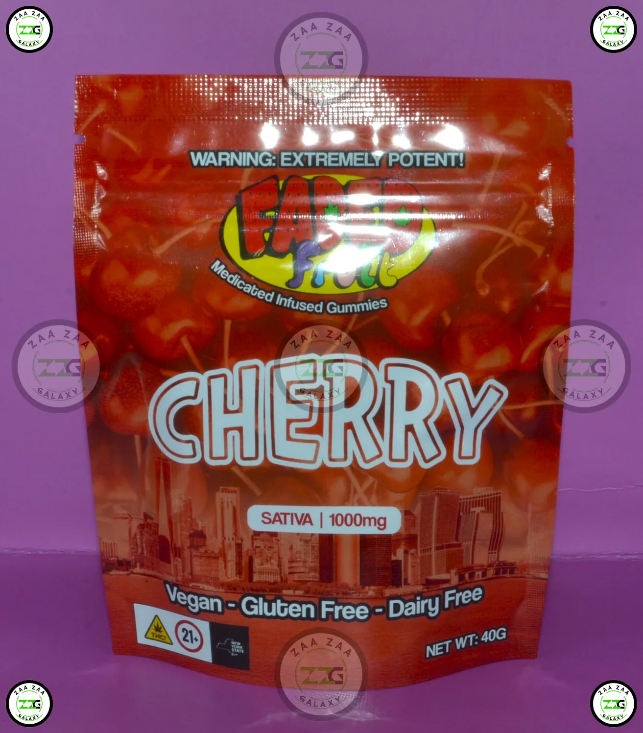 FADED FRUITS GUMMIES CHERRY