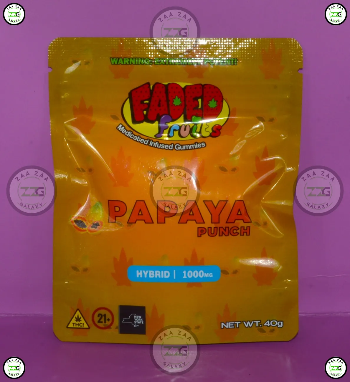 FADED FRUITS GUMMIES Papaya Punch