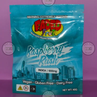 FADED FRUITS GUMMIES RASPBERRY Rush