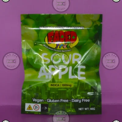 FADED FRUITS GUMMIES SOUR Apple
