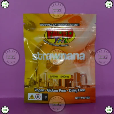 FADED FRUITS GUMMIES STRAWNANA