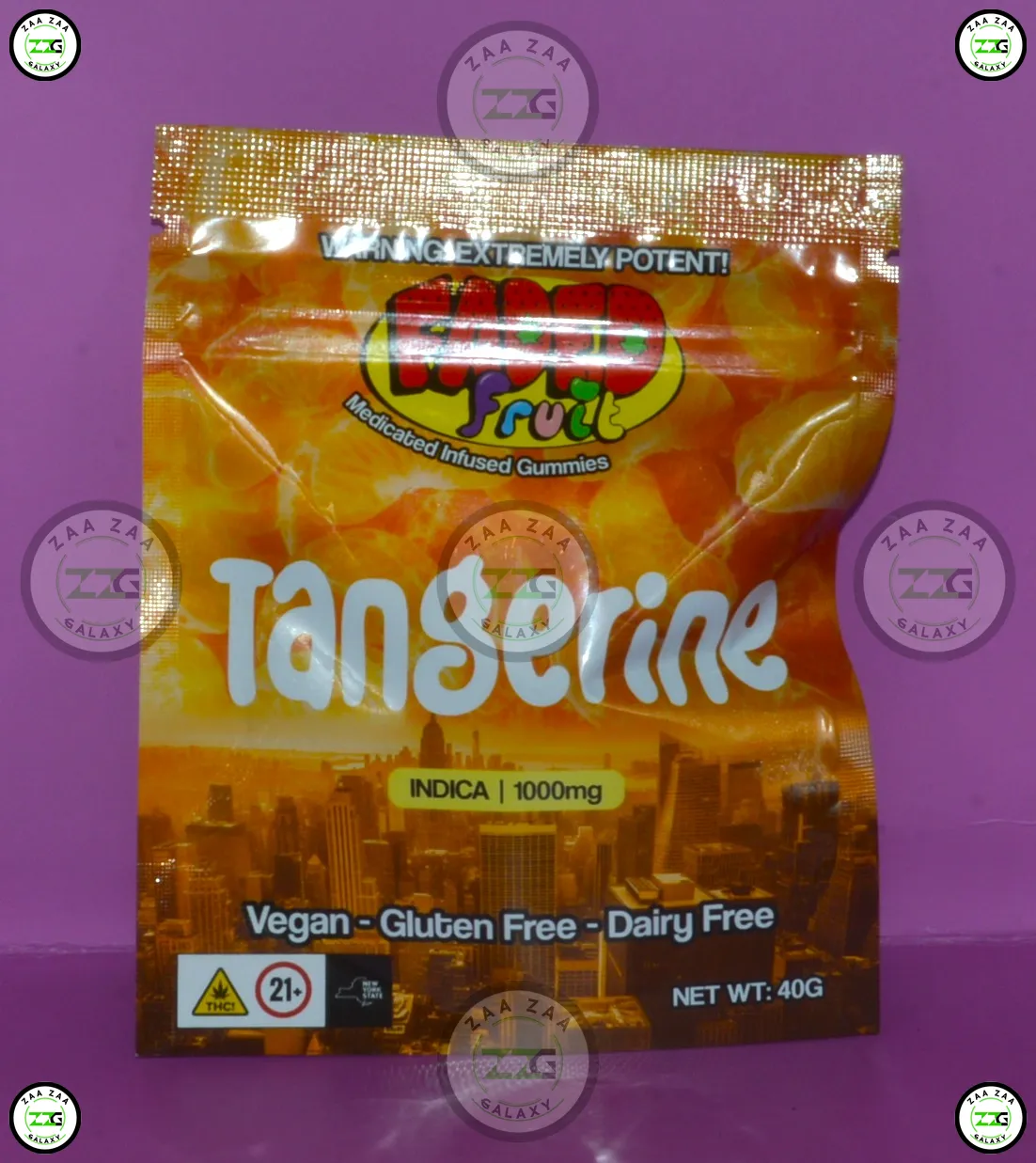 FADED FRUITS GUMMIES TANGERINE