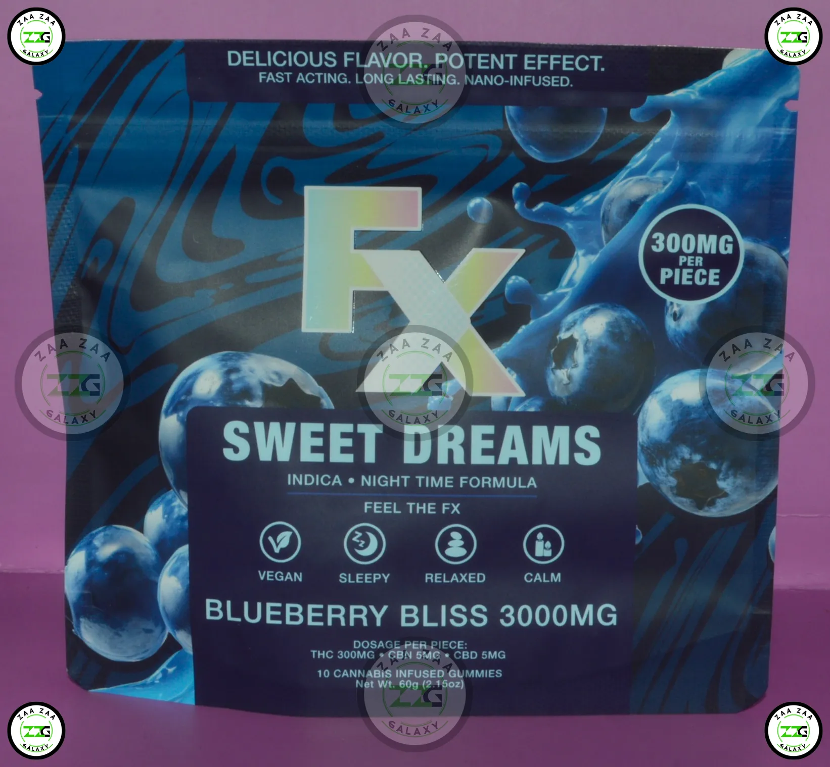 FX GUMMIES BLUEBERRY BLISS