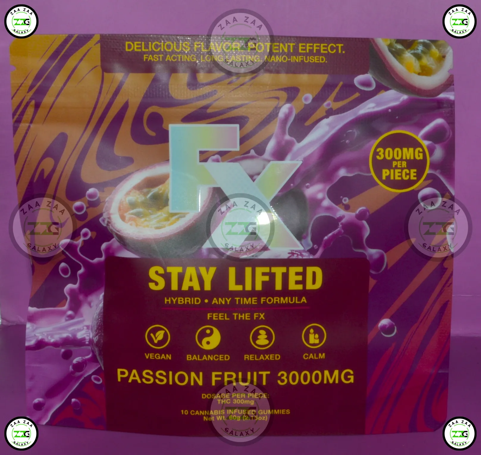 FX GUMMIES PASSION FRUIT
