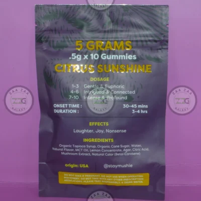 MUSHIE GUMMIES CITRUS SUNSHINE