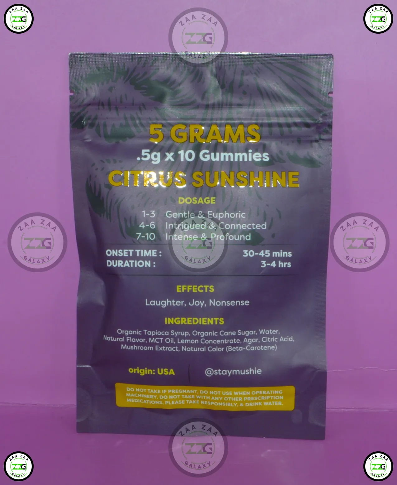 MUSHIE GUMMIES CITRUS SUNSHINE